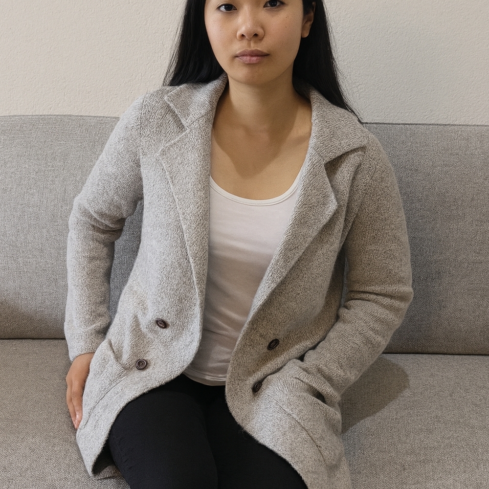 Love Tree Gray Women's Sweater